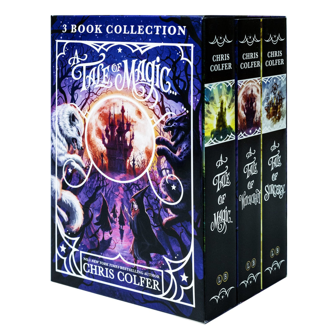 A Tale of Magic 3 Books Paperback Boxed Set By Chris Colfer (Tale of Magic, Tale of Witchcraft & Tale of Sorcery)