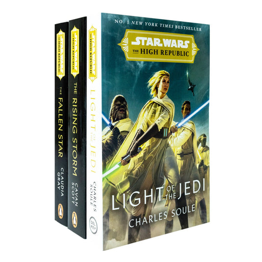 Star Wars: The High Republic Series 3 Books Collection Set (Books 1-3) (Light of the Jedi, The Rising Storm & The Fallen Star)