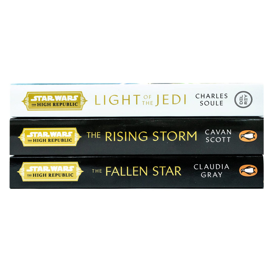 Star Wars: The High Republic Series 3 Books Collection Set (Books 1-3) (Light of the Jedi, The Rising Storm & The Fallen Star)