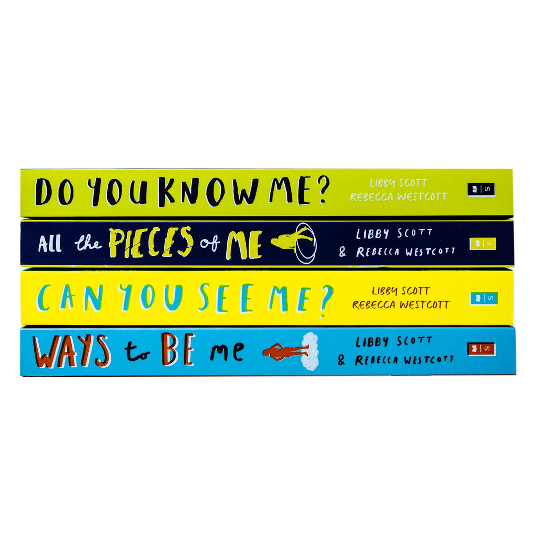 Can You See Me Series 4 Books Collection Set By Libby Scott & Rebecca Westcott (Can You See Me?, Do You Know Me?, Ways to Be Me, All the Pieces of Me)