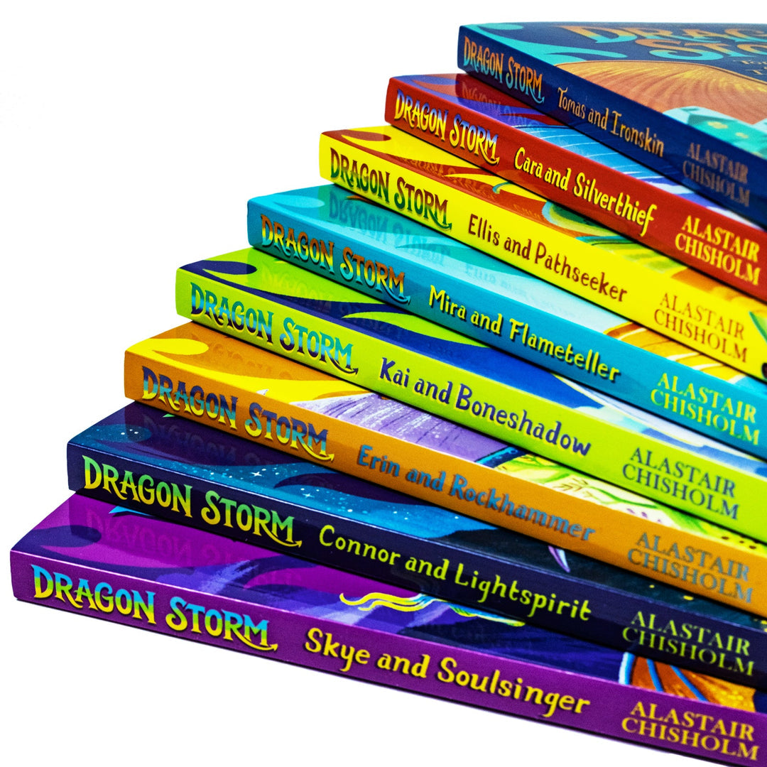 Dragon Storm Series Collection 8 Books Set By Alastair Chisholm