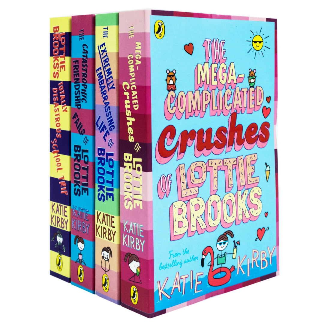 Σειρά Lottie Brooks By Katie Kirby 4 Books Collection (The Extremely Embarrassing Life of Lottie Brooks, The Catastrophic Friendship Fails of Lottie Brooks And More)