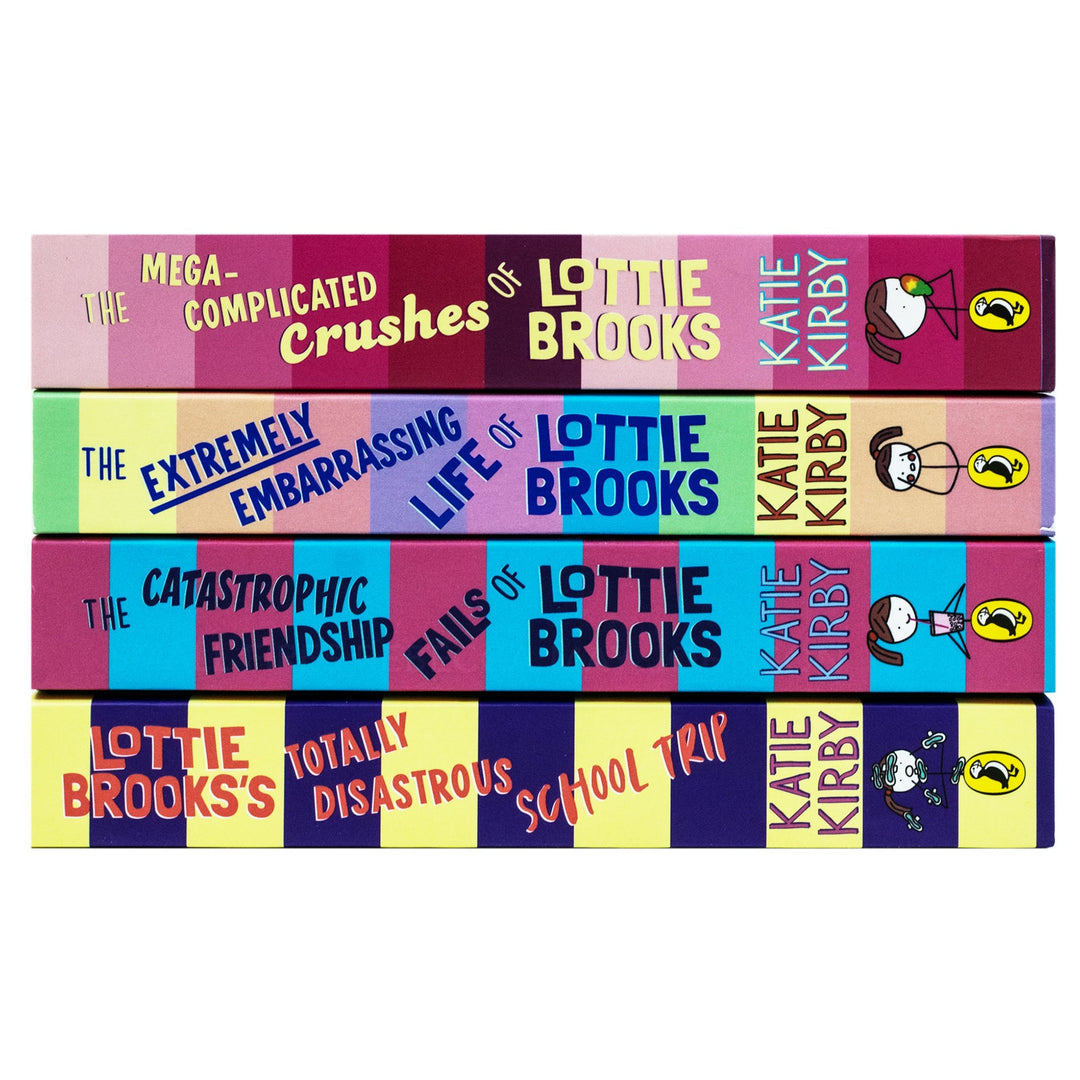 Σειρά Lottie Brooks By Katie Kirby 4 Books Collection (The Extremely Embarrassing Life of Lottie Brooks, The Catastrophic Friendship Fails of Lottie Brooks And More)