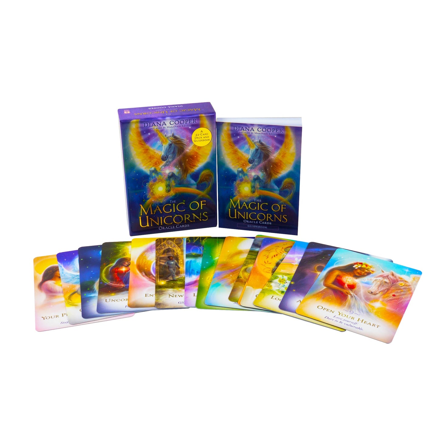 The Magic of Unicorns Oracle Cards: A 44-Card Deck and Guidebook