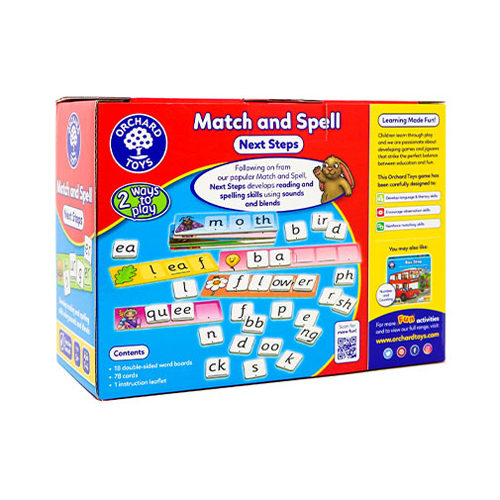 Match & Spell Next Steps