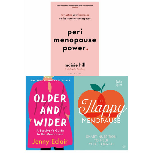 Older and Wider, The Happy Menopause & Perimenopause Power 3 Books Collection Set