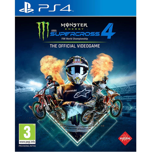 Monster Energy Supercross: The Official Videogame 4 – PS4