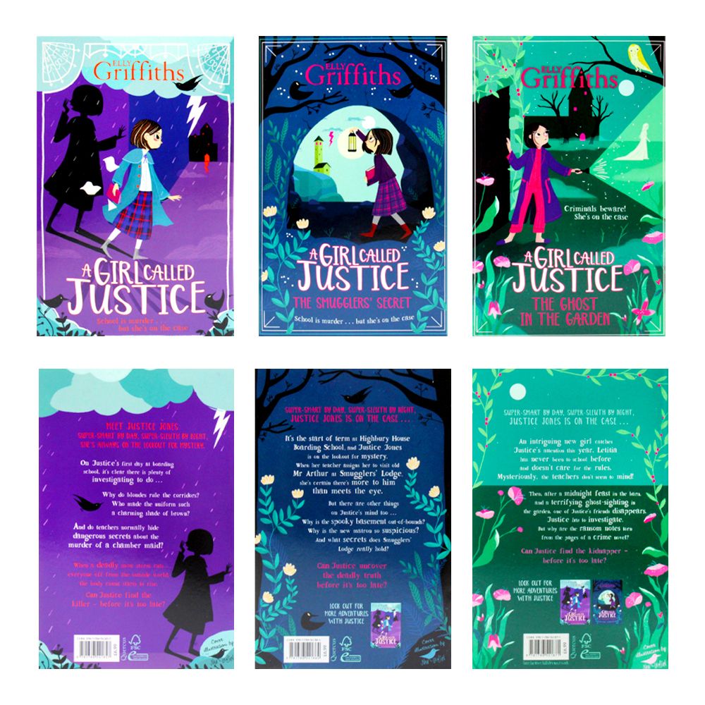 A Girl Called Justice 3 Books Set by Elly Griffiths