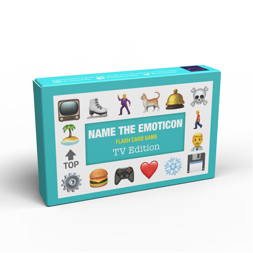 Name The Emoticon Flash Card Game – TV