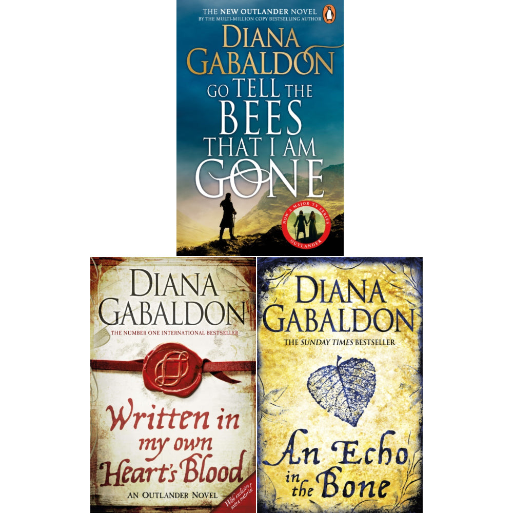 Βιβλία Outlander Series 3 από την Diana Gabaldon Go Πες στις μέλισσες ότι έχω φύγει