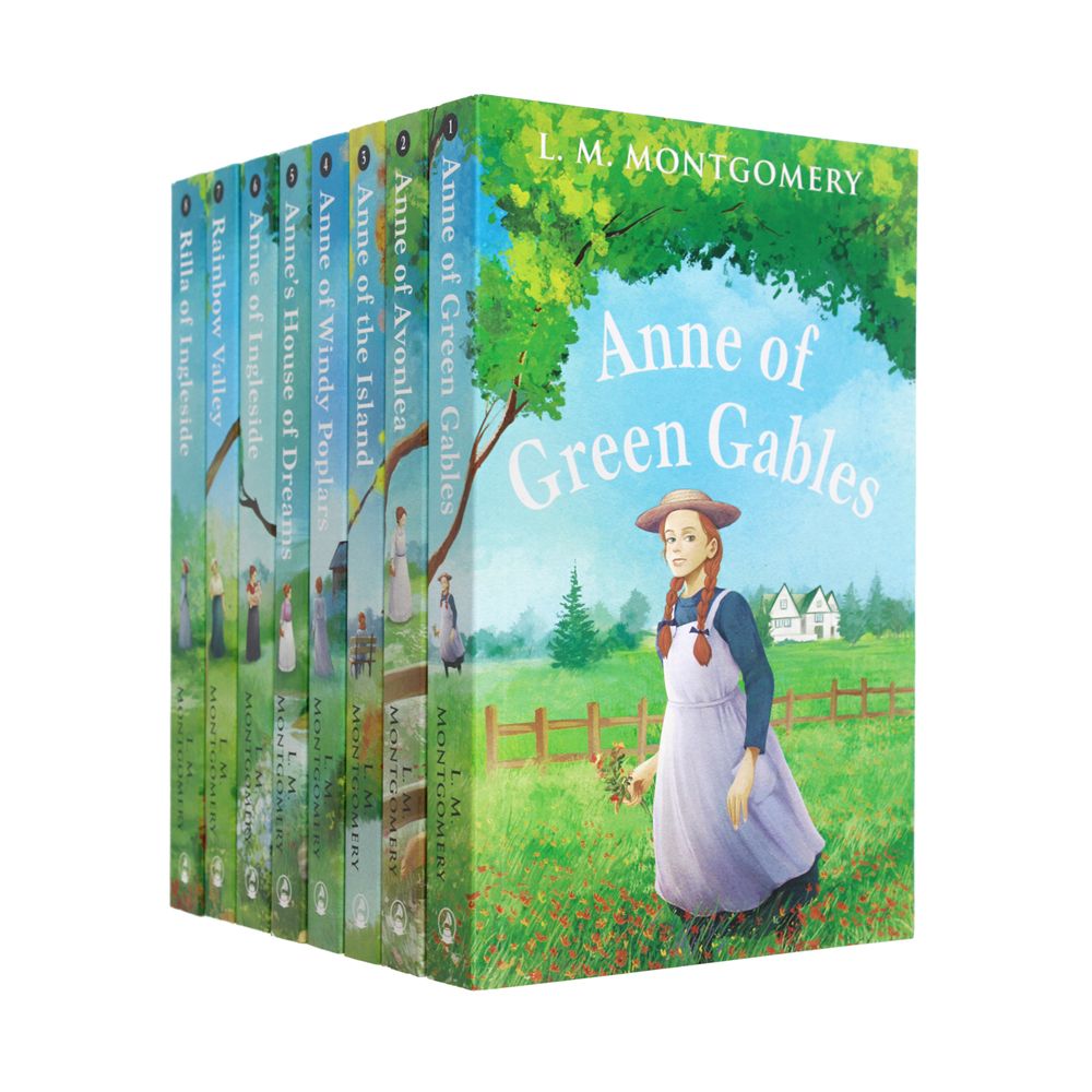 The Complete Collection Anne Of Green Gables 8 Books Set