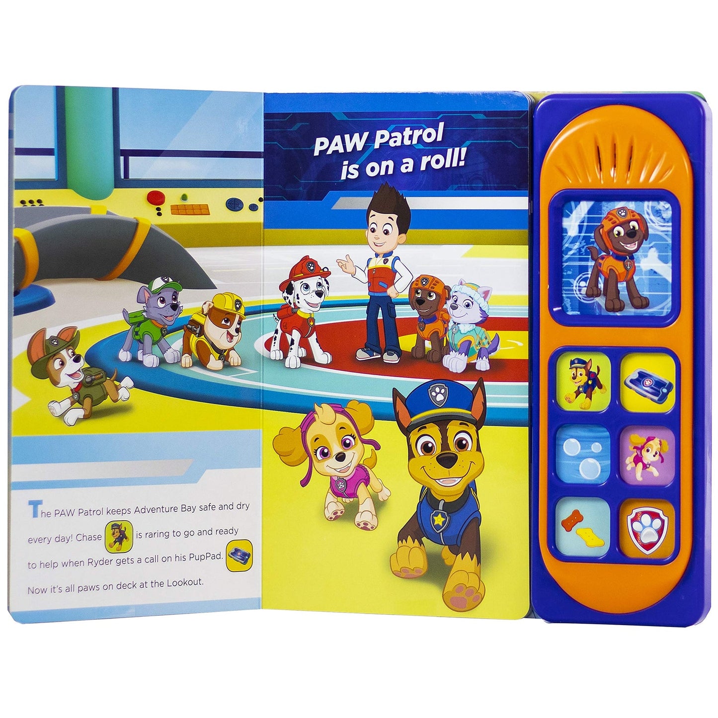 Nickelodeon Paw Patrol Чейз, Скай, Маршалл и другие! На старт, внимание, спасение! Звуковая книга