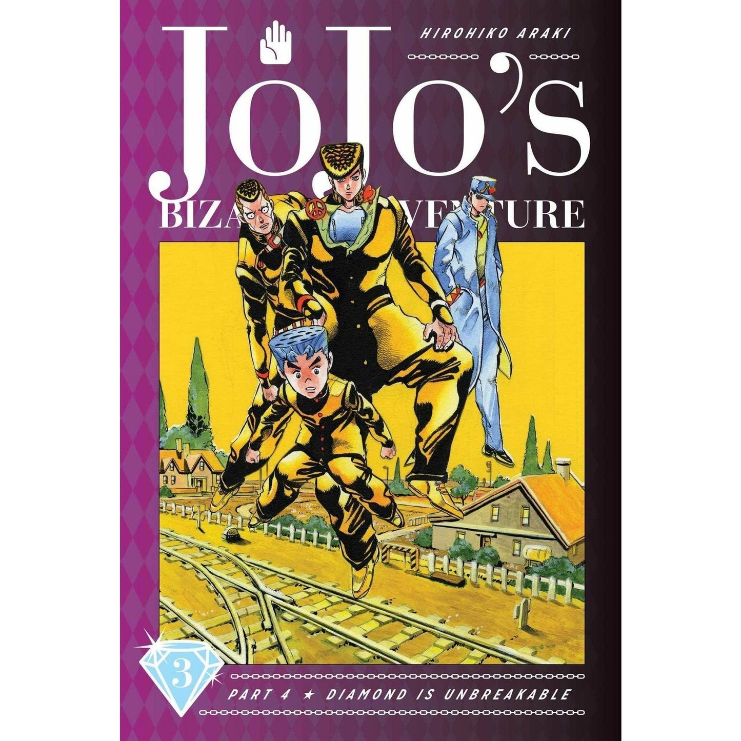 Jojos Bizarre Adventure Part 4 Diamond Is Unbreakable Vol 1-5 Collection 5 Books Set