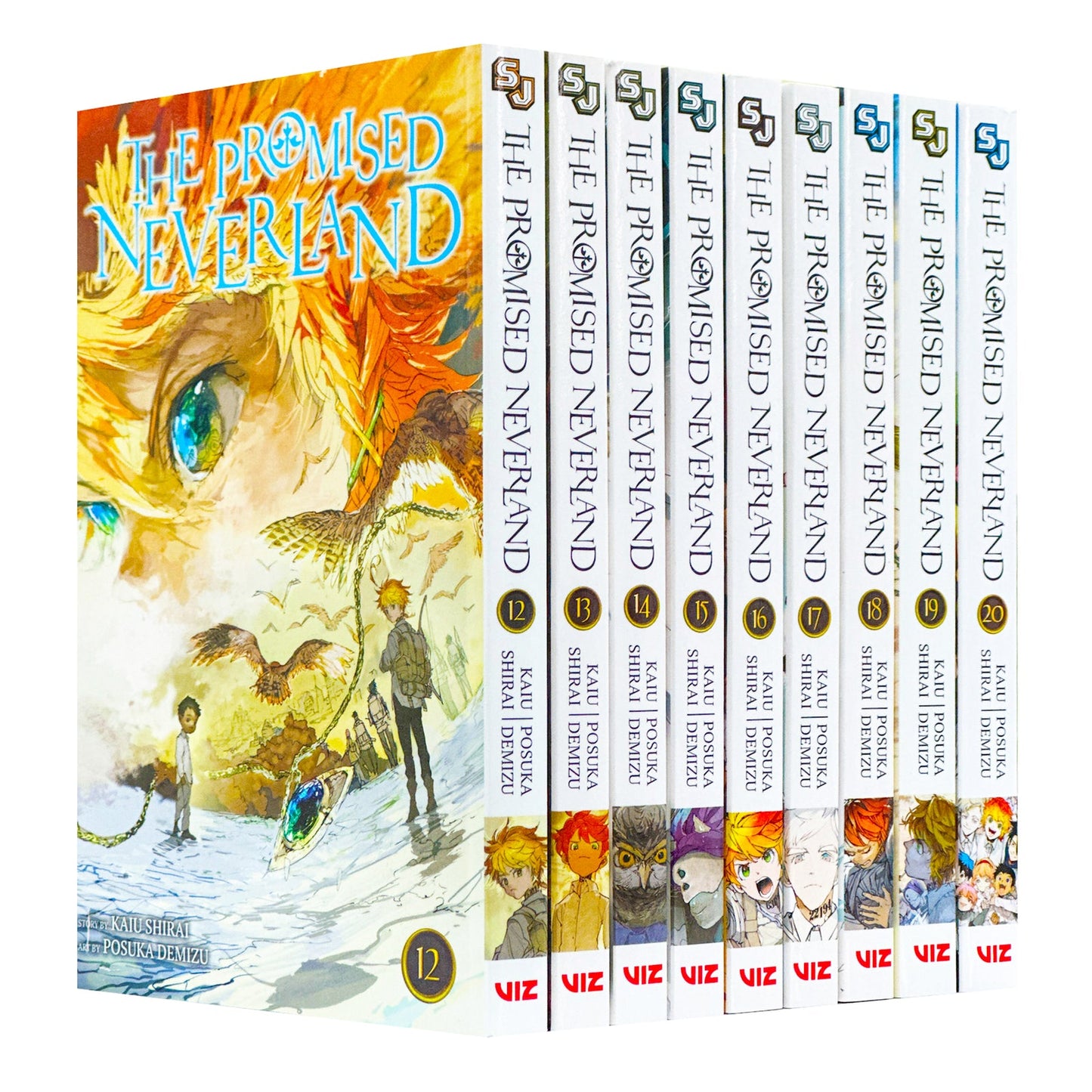 The Promised Neverland Volume 12,13,14,15,16,17,18,19,20 Συλλογή 9 Σετ Βιβλίων - Παιδικά Κόμικ Βιβλία Anime