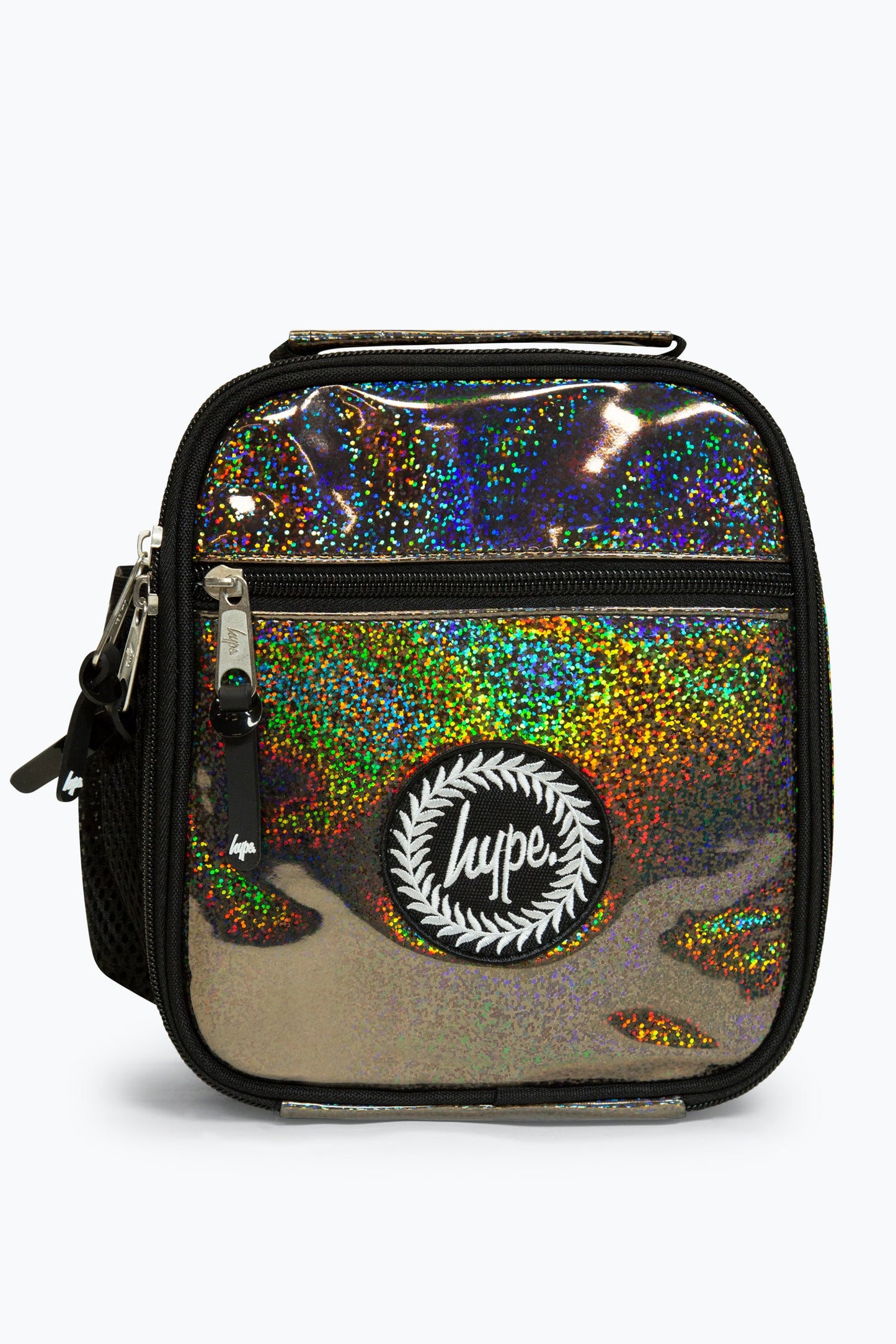 Hype Holo Glitter Lunch Bag