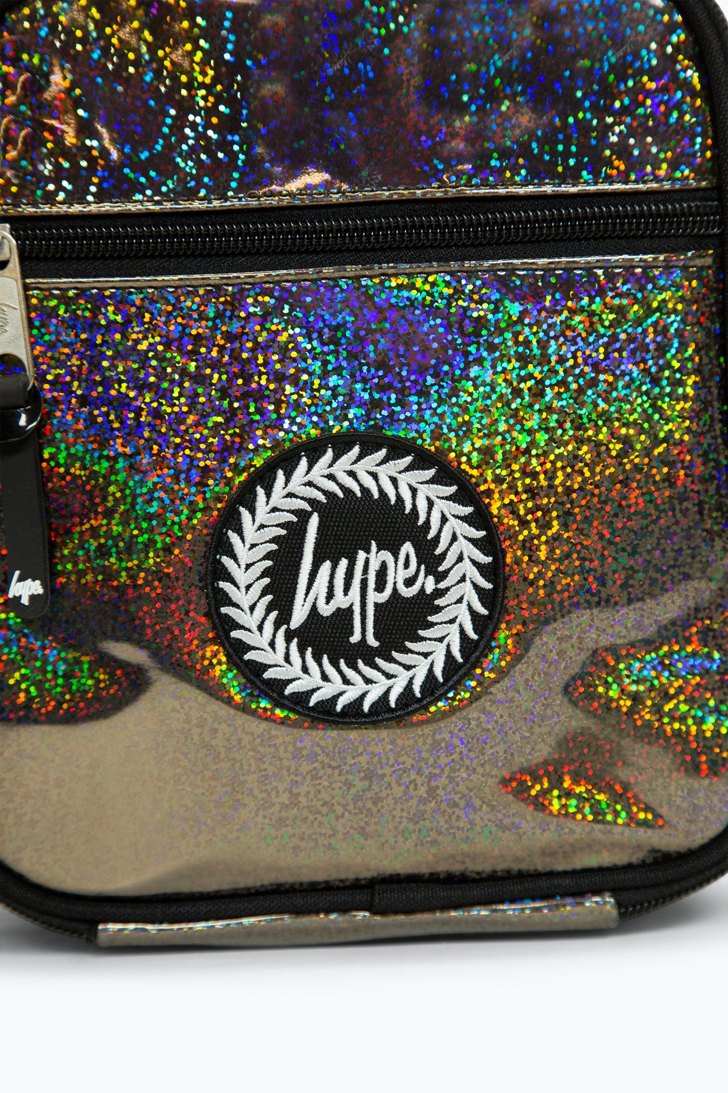 Hype Holo Glitter Lunch Bag