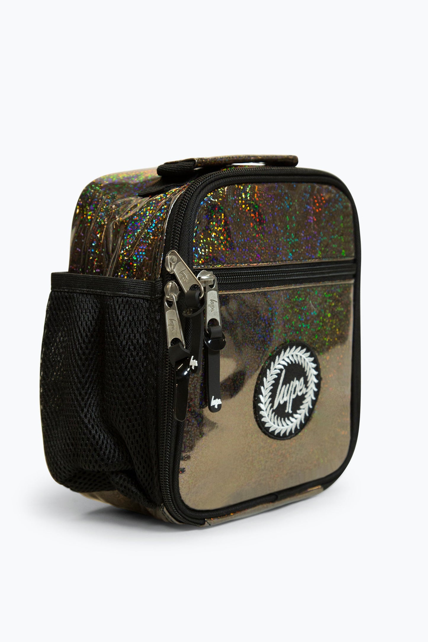 Hype Holo Glitter Lunch Bag