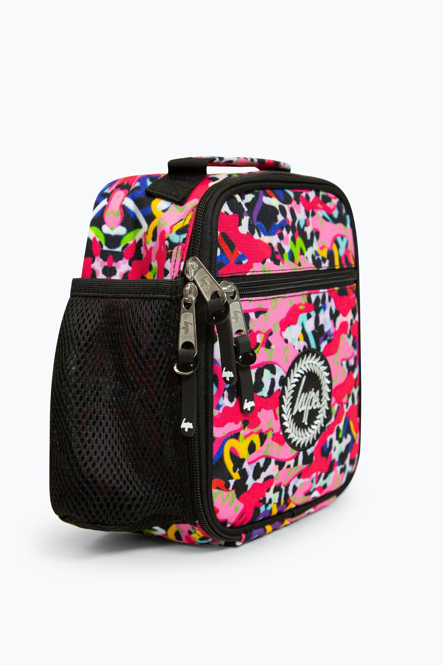 Hype Pink Patterns Lunch Bag