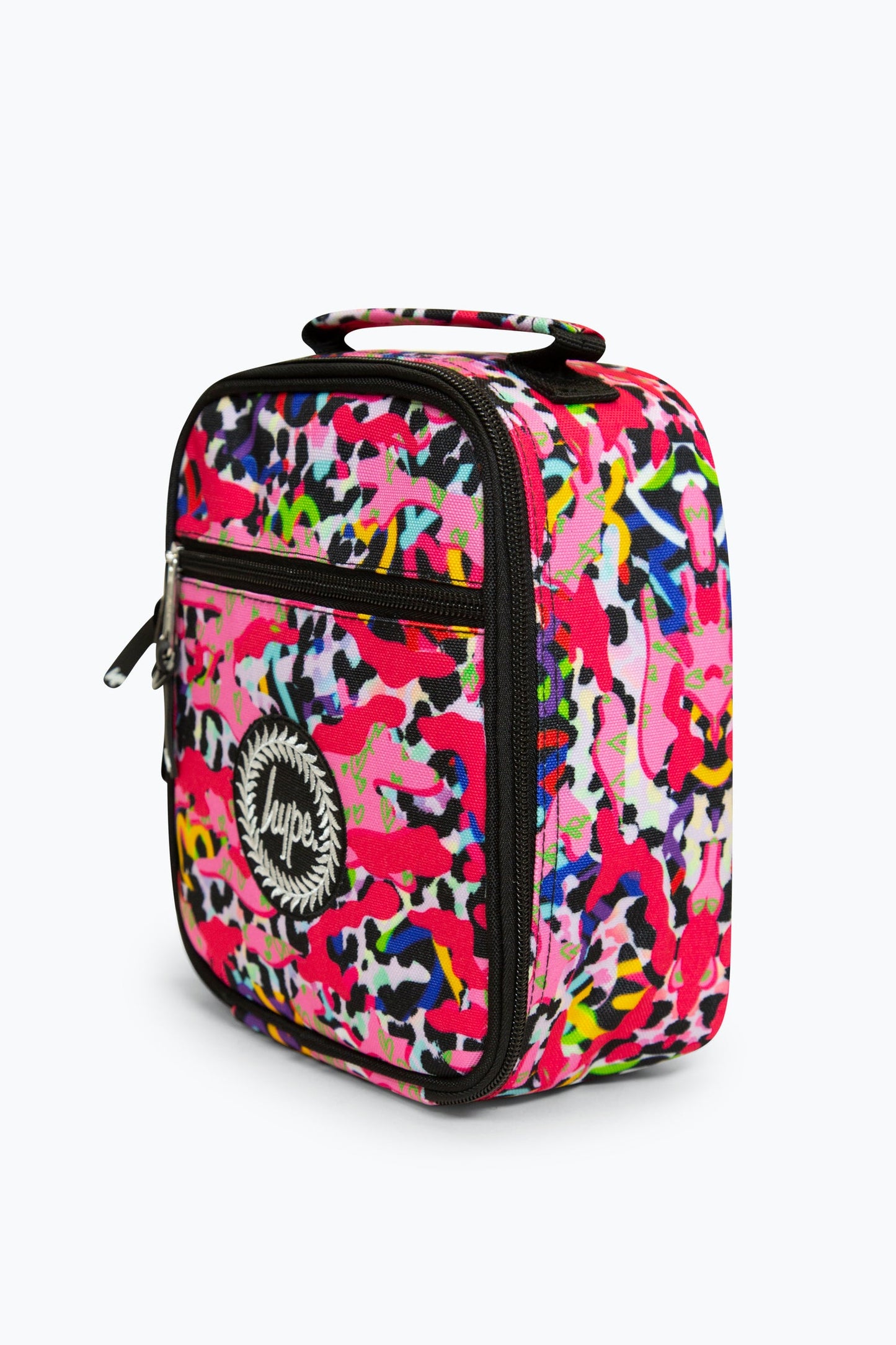 Hype Pink Patterns Lunch Bag