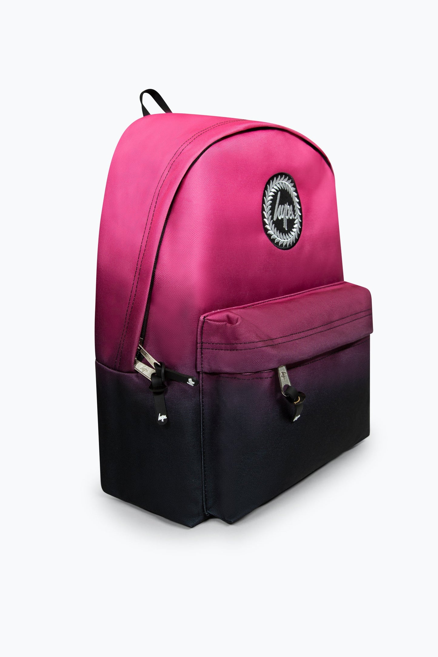 Hype Black/Pink Fade Iconic Girls' Backpack