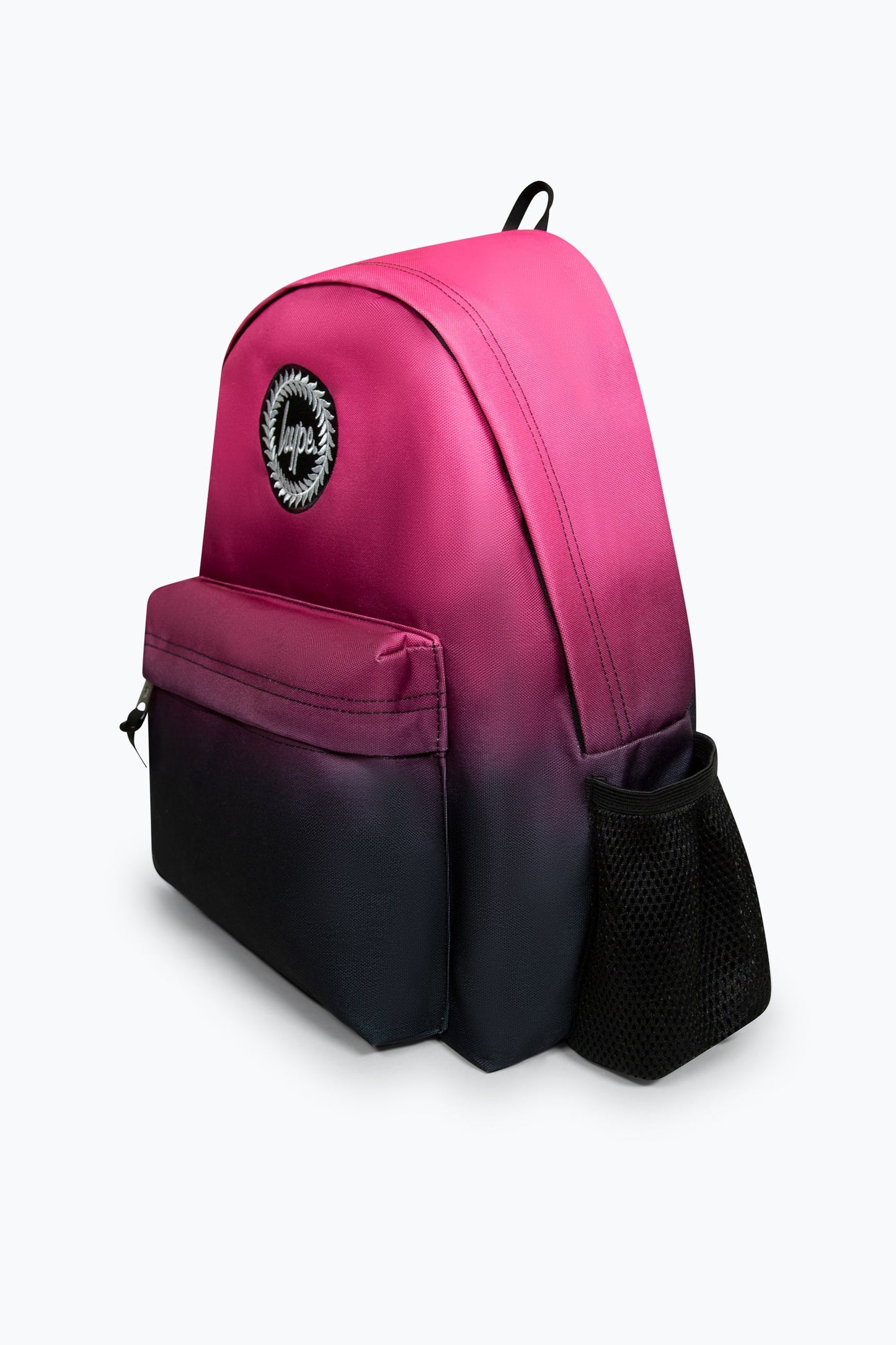 Hype Black/Pink Fade Iconic Girls' Backpack