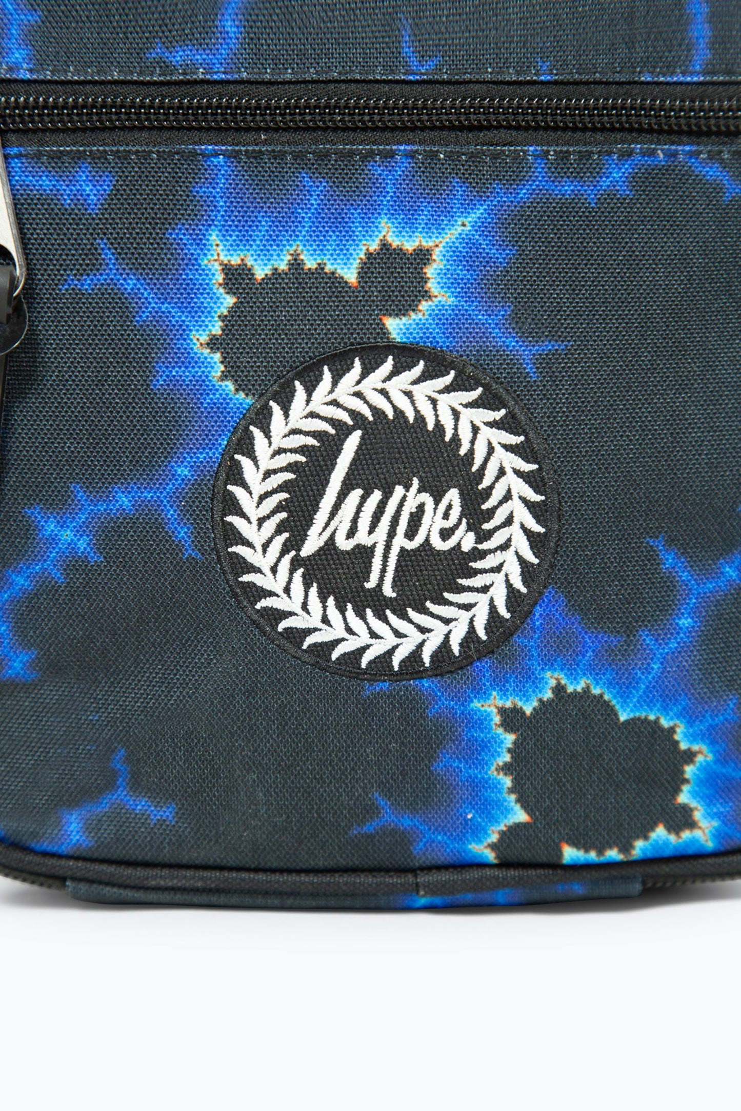 Hype Boys Black Blue Lightning Lunch Box