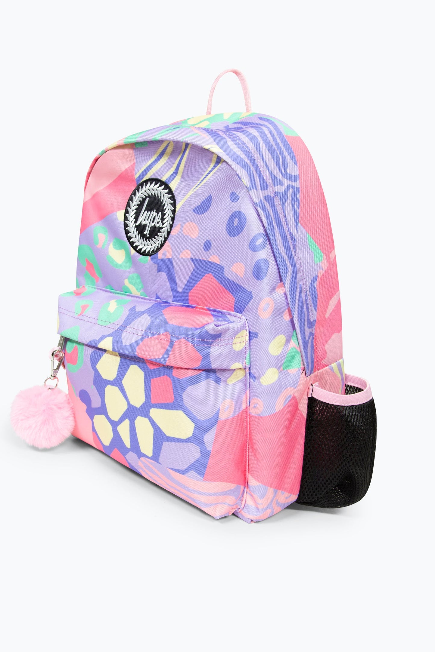 Hype Multicoloured Pastel Prints Iconic Girls School Backpack