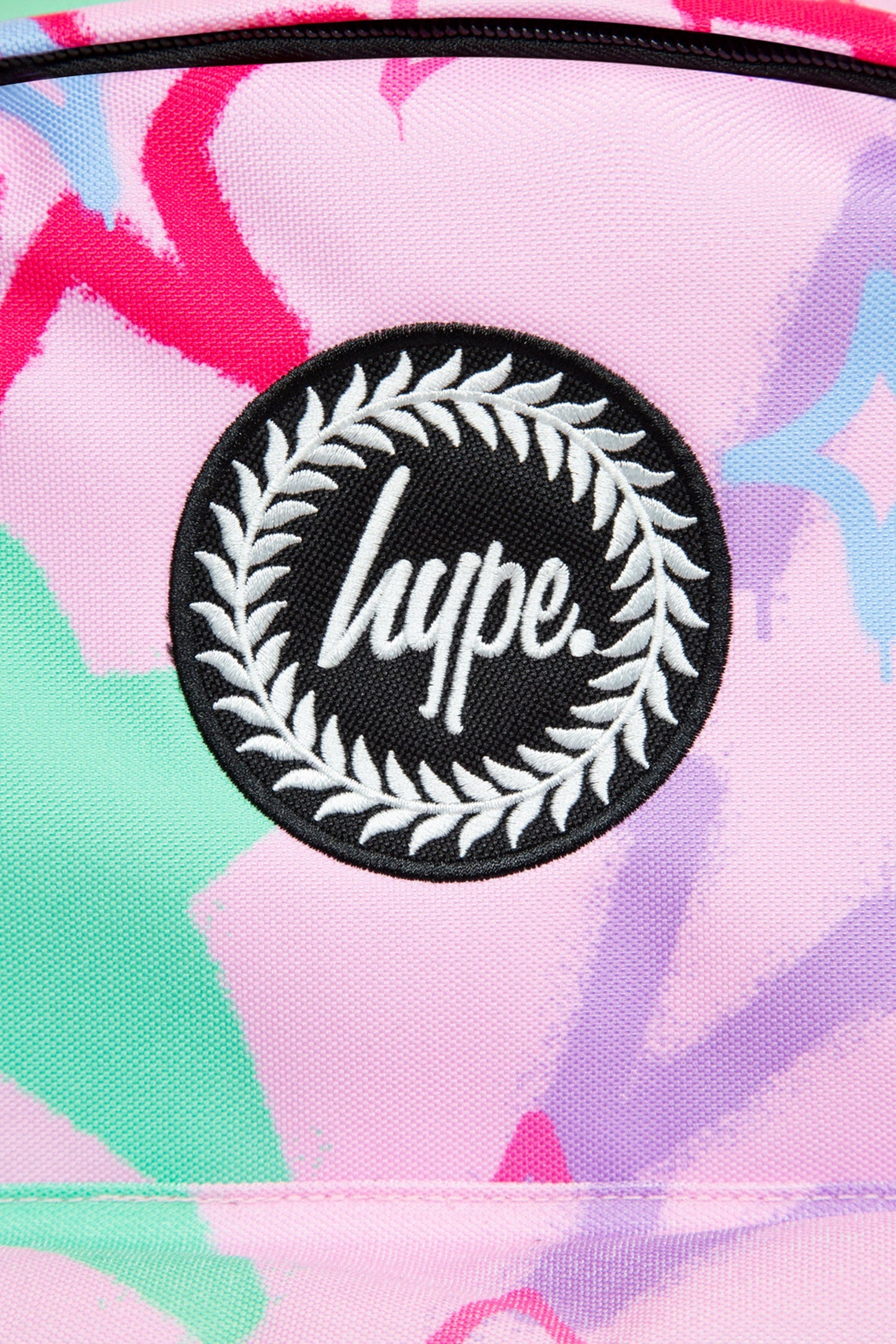 Hype Iconic Pink Graffiti Stars Girls Backpack