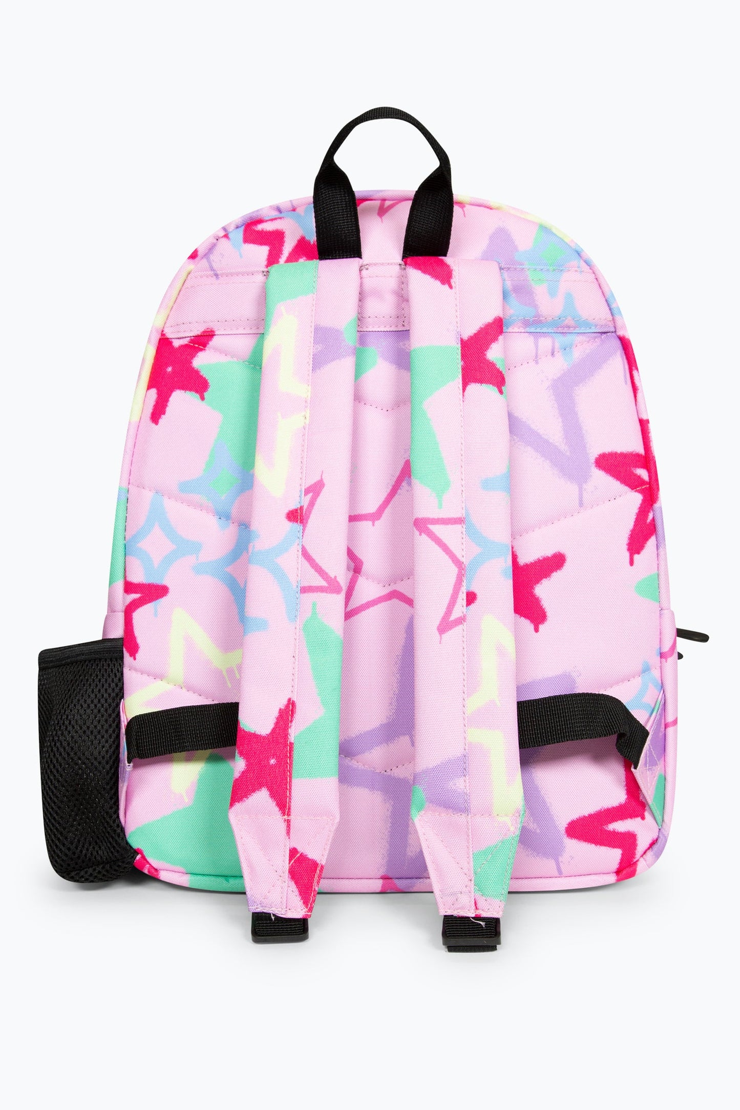 Hype Iconic Pink Graffiti Stars Girls Backpack