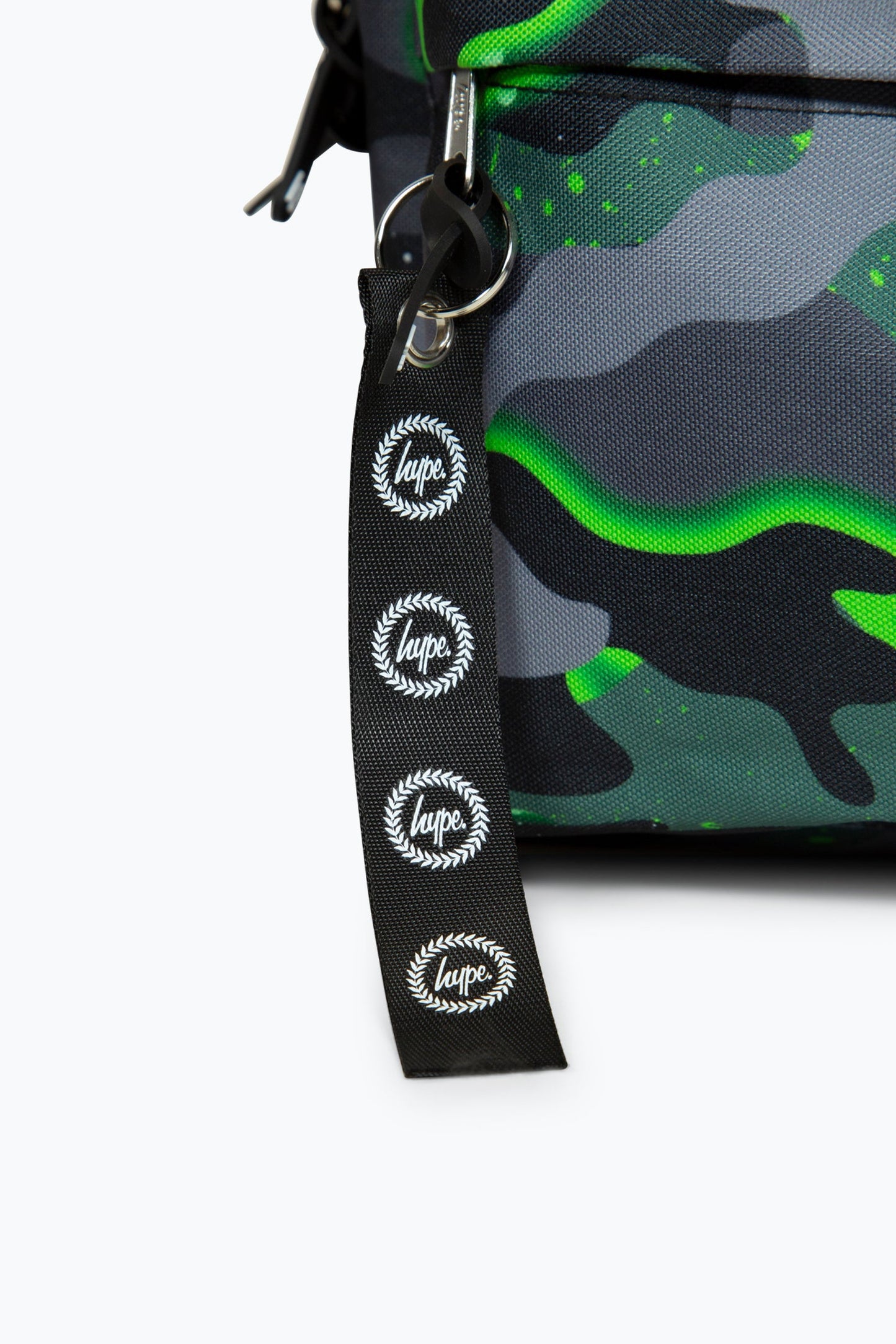 Hype Iconic Green Glow Camo Boys Backpack