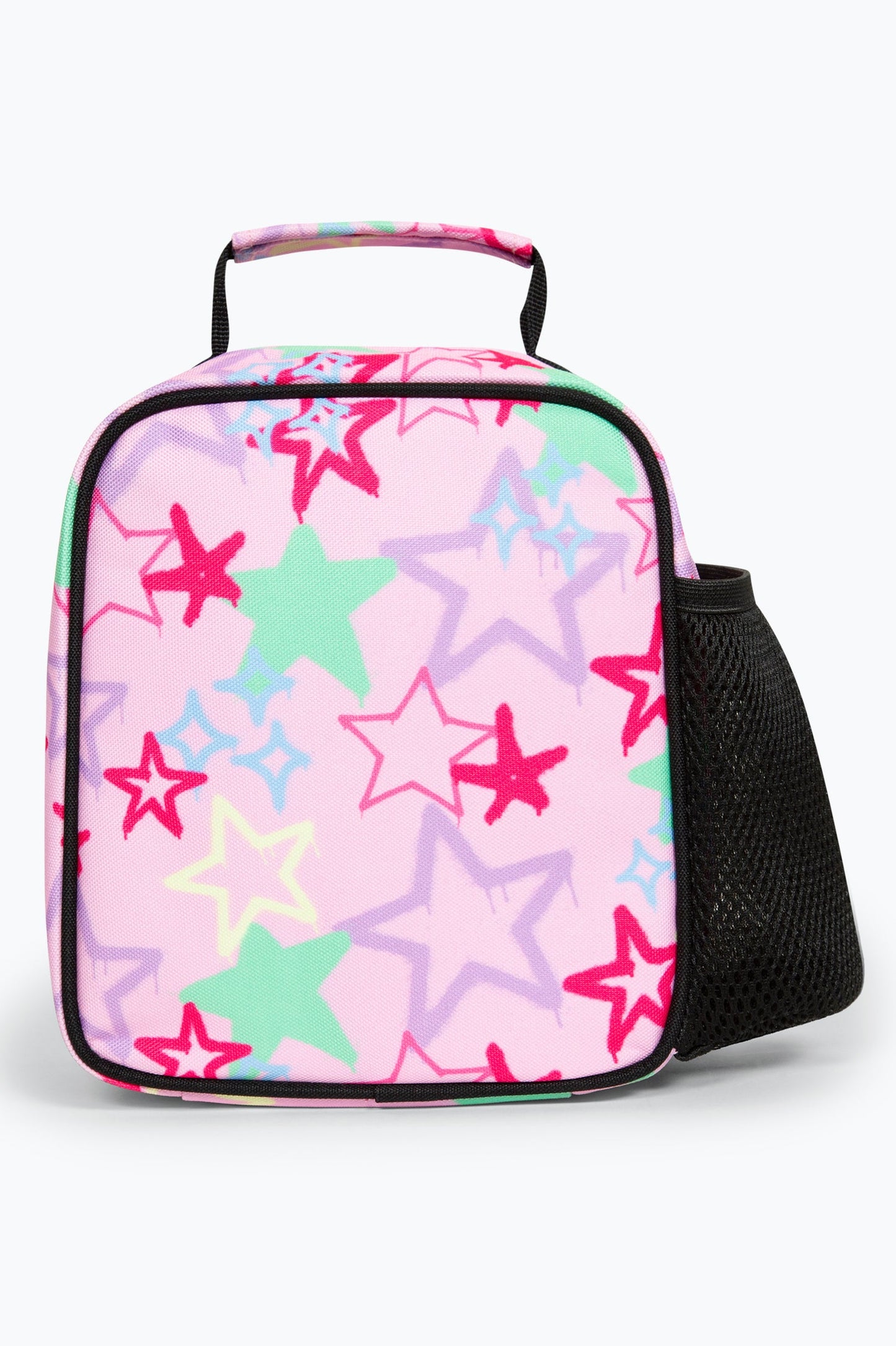 Hype Girls Pink Graffiti Stars Lunch Bag