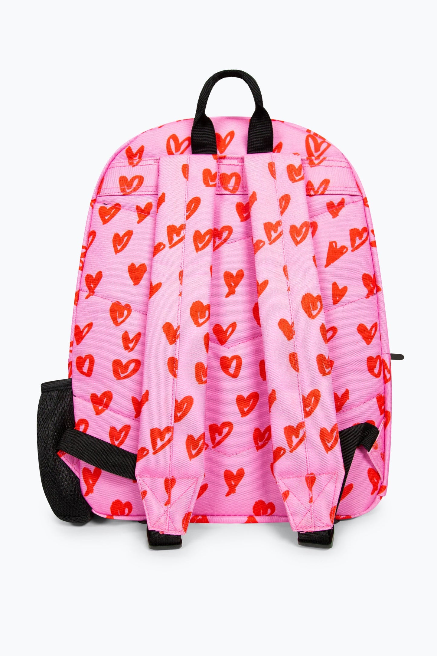 Hype Girls Iconic Scribble Hearts Pink Backpack