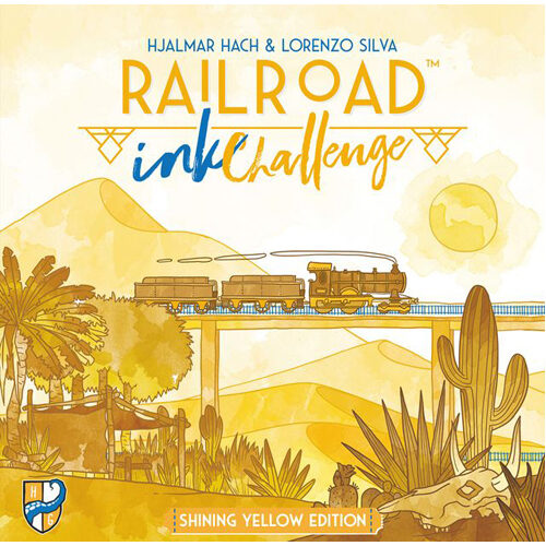 Railroad Ink Challenge- Shining Yellow Edition