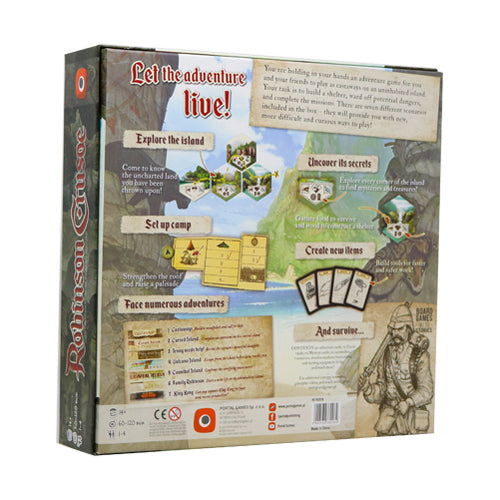 Robinson Crusoe Board Game: Adventures On The Cursed Island 4th Edition