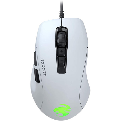 Roccat Kone Pure Ultra Light Ergonomic Gaming Mouse (White) – PC