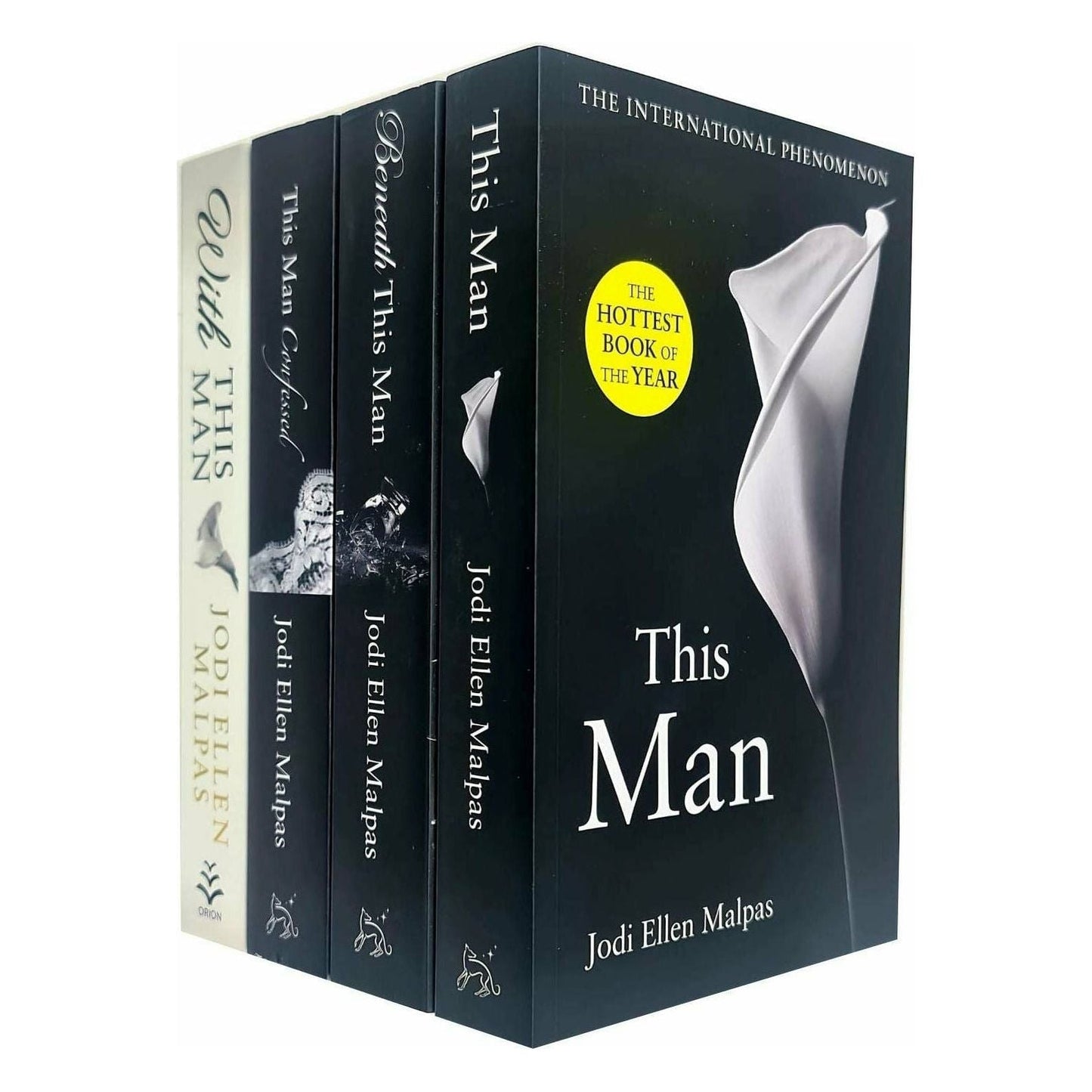 This Man Series 4 Books Collection Set By Jodi Ellen Malpas(This Man, Beneath This Man, This Man Confessed & With This Man)