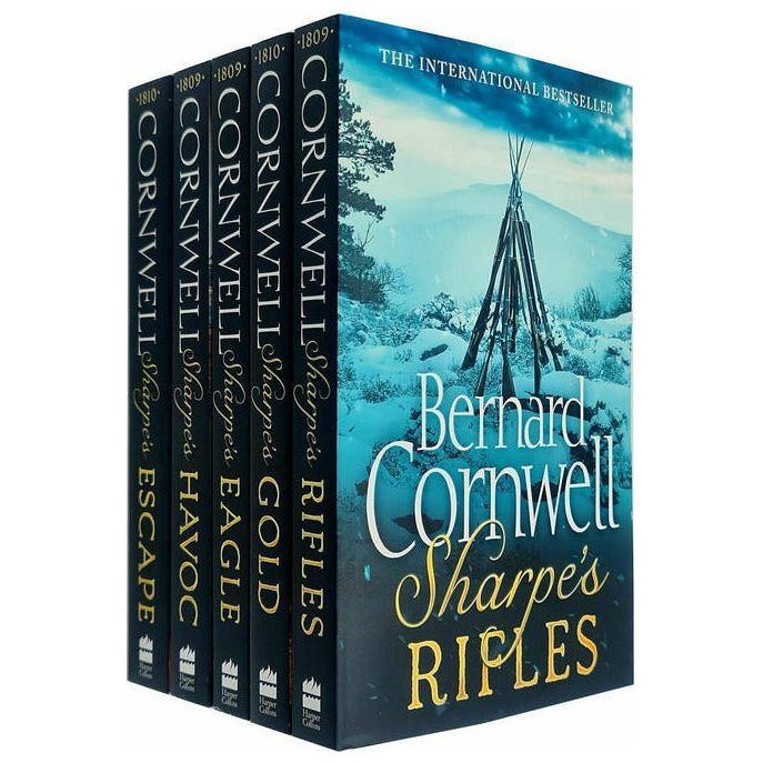 Bernard Cornwells Richard Sharpes Series 6 To 10 - 5 Books Set