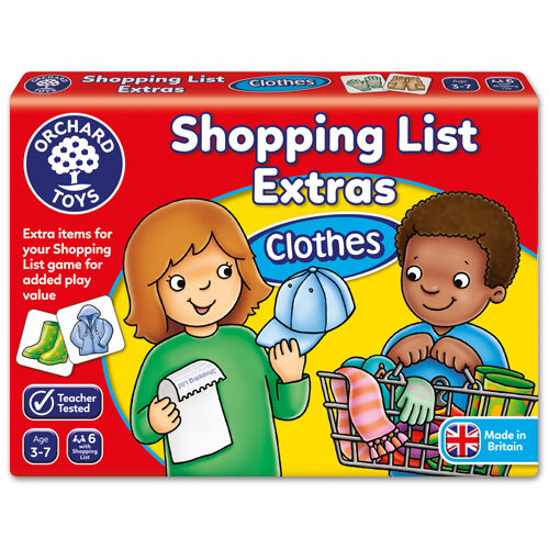 Shopping List Clothes Booster Pack