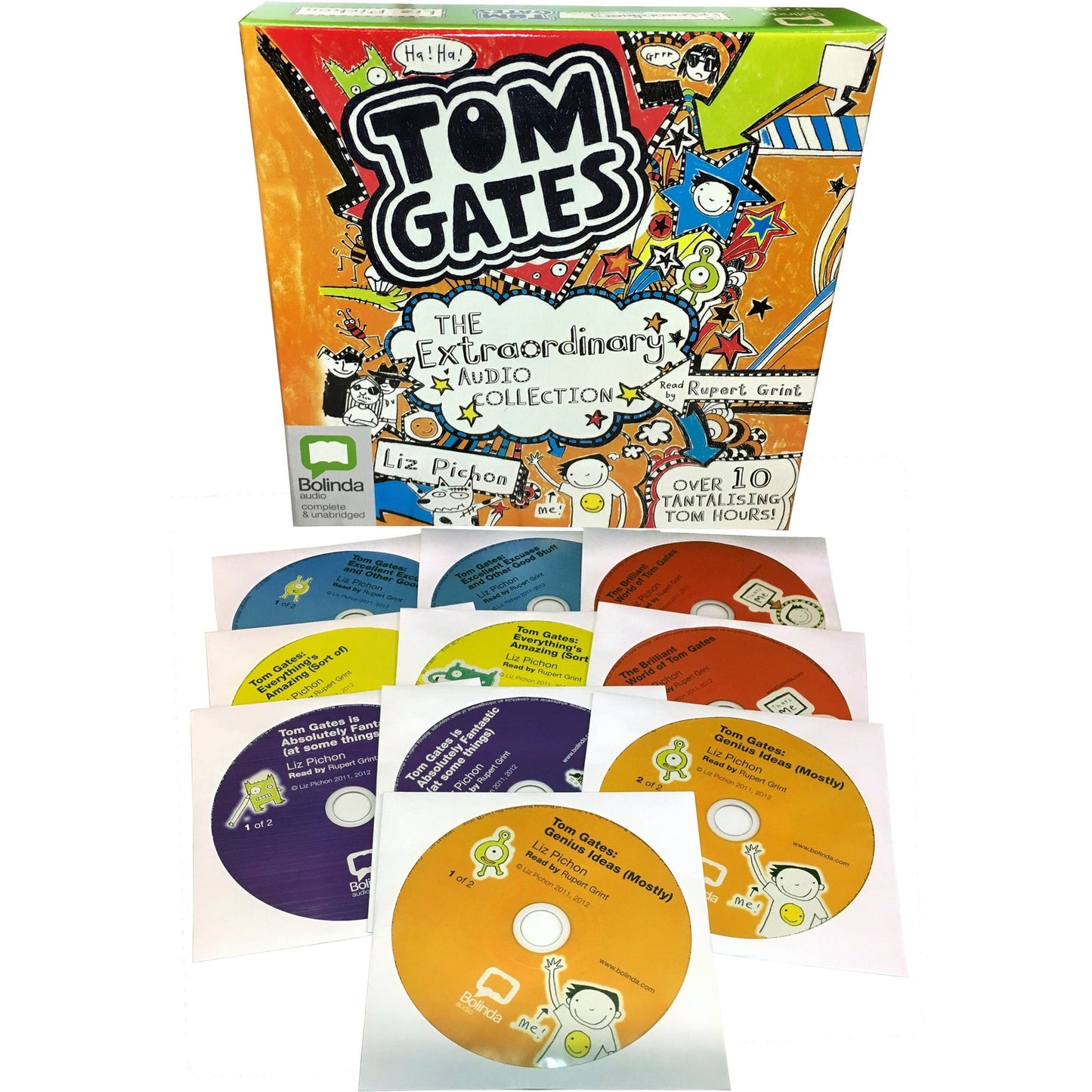 Tom Gates The Extraordinary Audio Collection 10 CDs Including 5 Stories