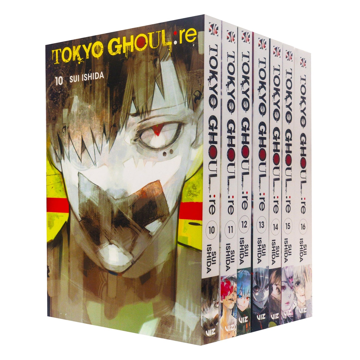 Tokyo Ghoul Re Series Volume 10,11,12,13,14,15,16 Collection 7 Books set by Sui Ishida