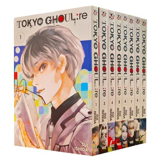 Tokyo Ghoul Re Series Volume 1,3,4,5,6,7,8,9 Συλλογή 8 Βιβλίων Σετ από τον Sui Ishida