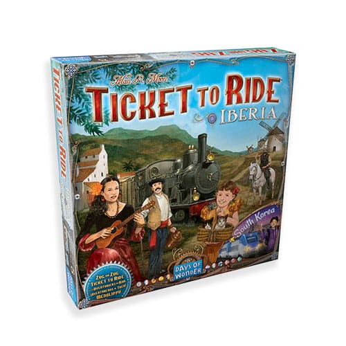 Коллекция карт Ticket To Ride 8: Иберия и Южная Корея