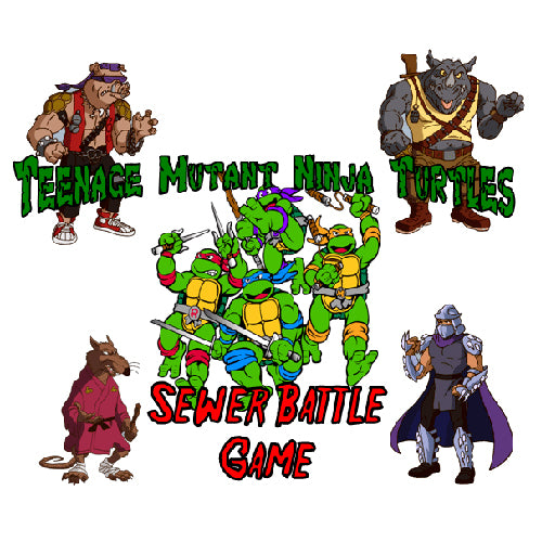 TMNT Sewer Battle Pressmatic Game