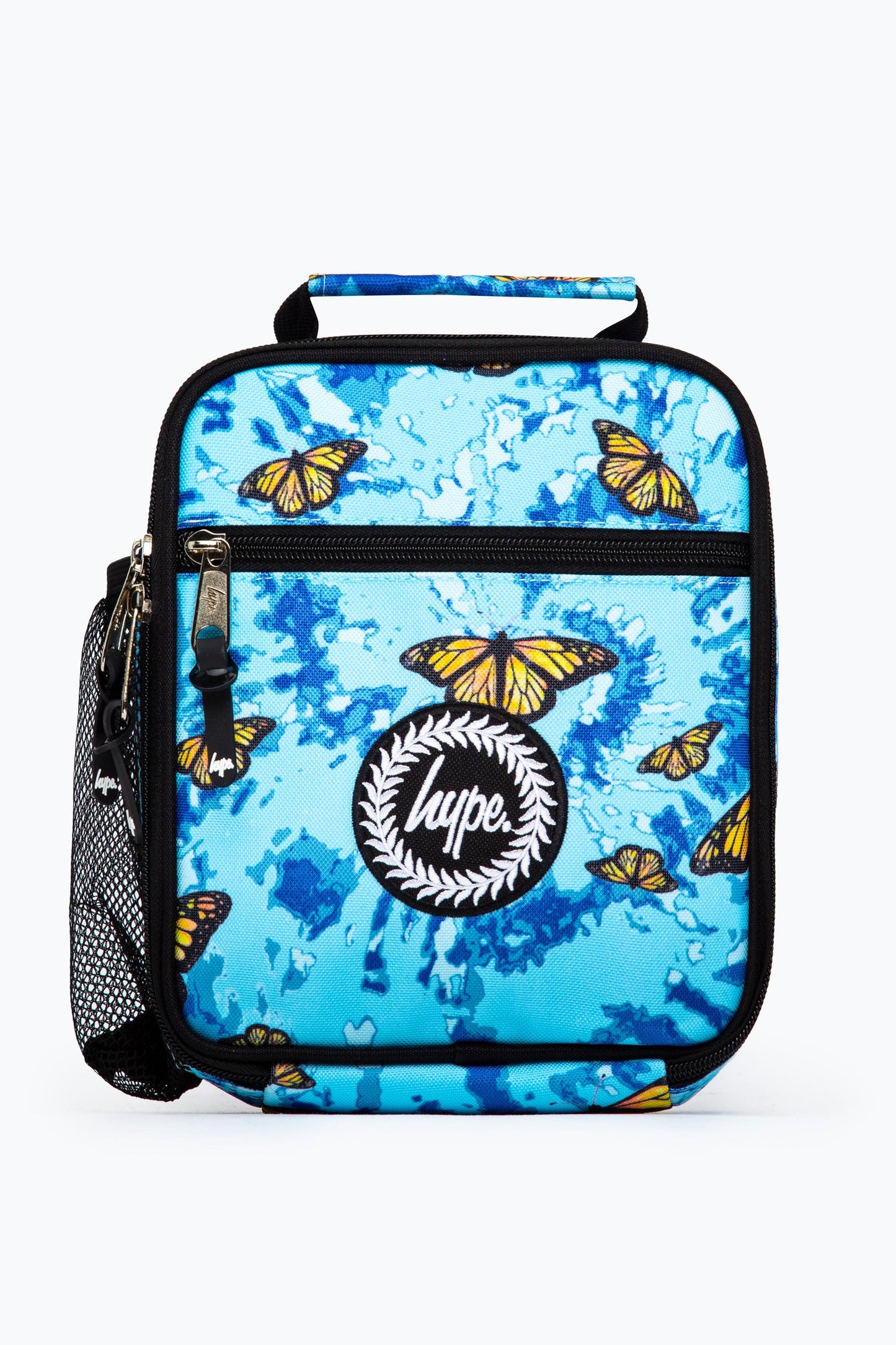 Hype Blue & Yellow Tie Dye Butterfly Lunch Box