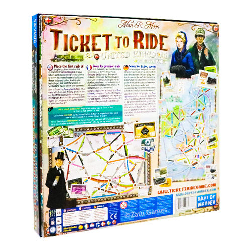 Ticket to Ride United Kingdom & Pennsylvania