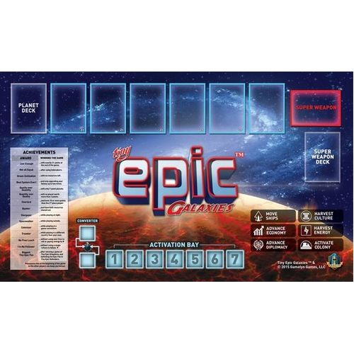 Игровой коврик Tiny Epic Galaxies