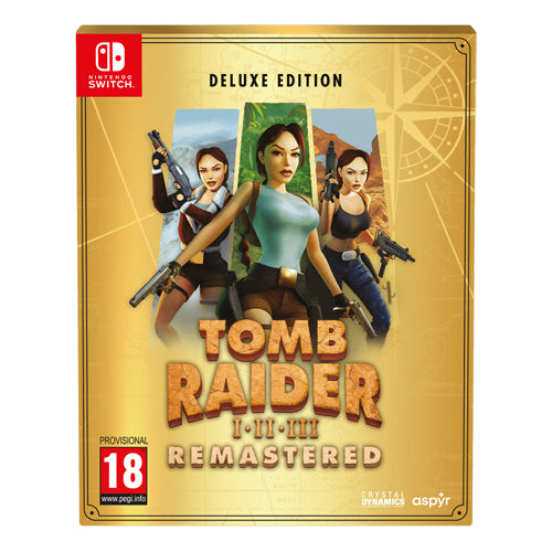 Tomb Raider I:III Remastered Starring Lara Croft: Deluxe Edition – Nintendo Switch