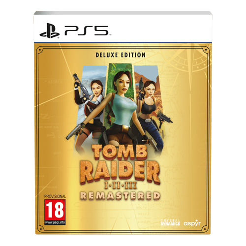 Tomb Raider I:III Remastered Starring Lara Croft: Deluxe Edition – PS5