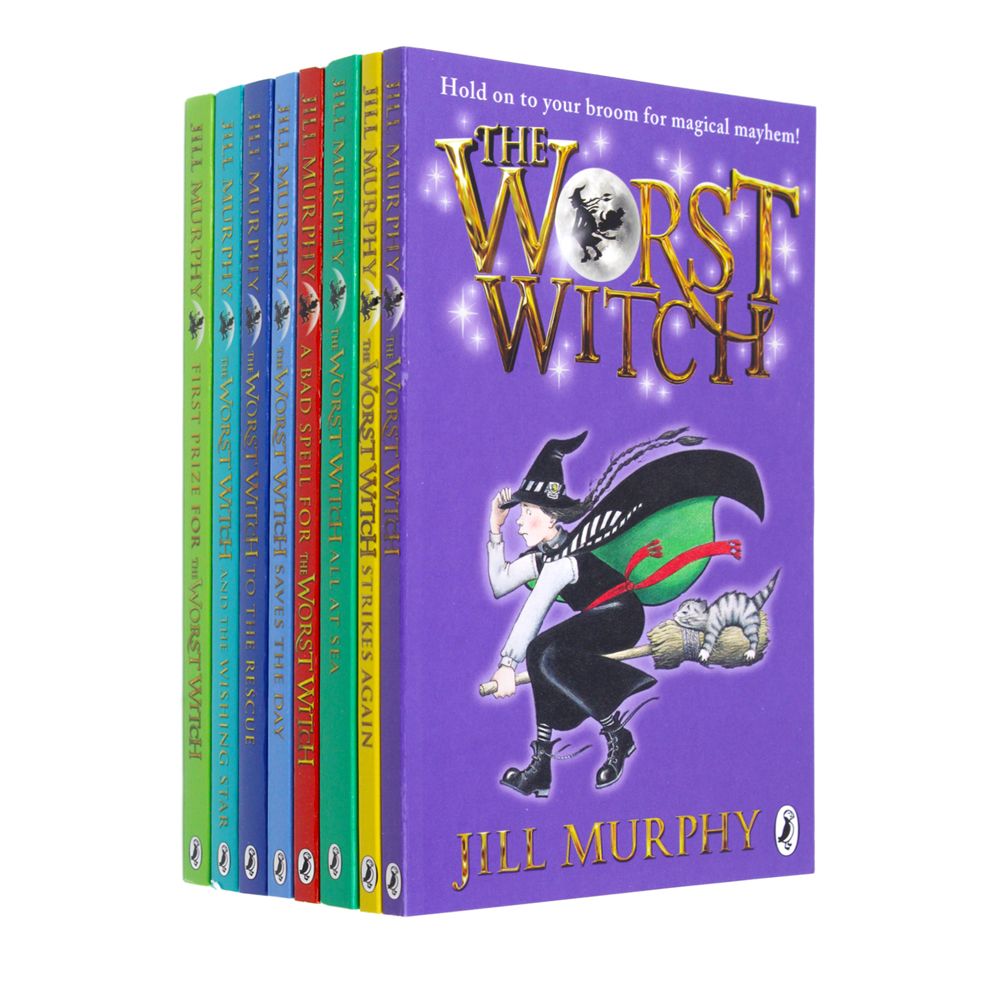 The Worst Witch Complete Adventure 8 Books Collection Set by Jill Murphy