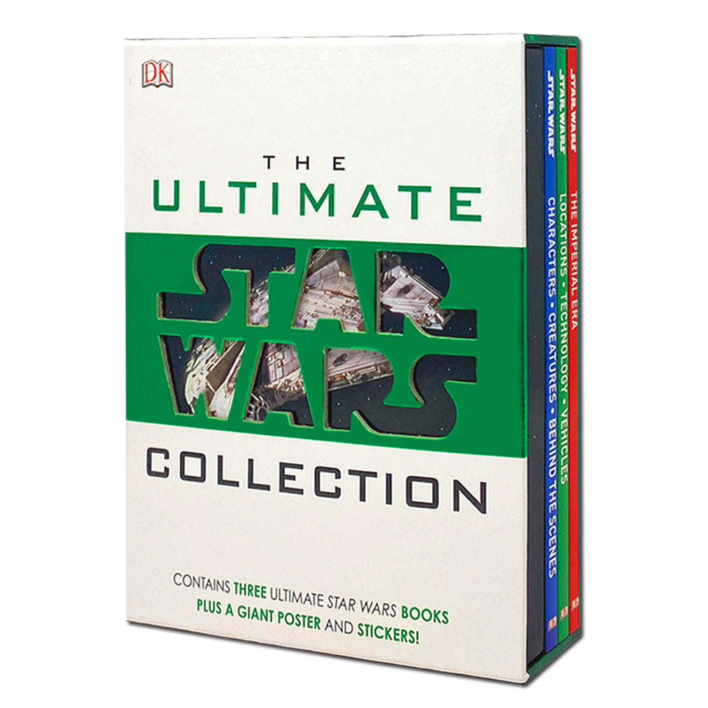 The Ultimate Star Wars Collection 3 Books Set Inc Giant αφίσα και αυτοκόλλητα